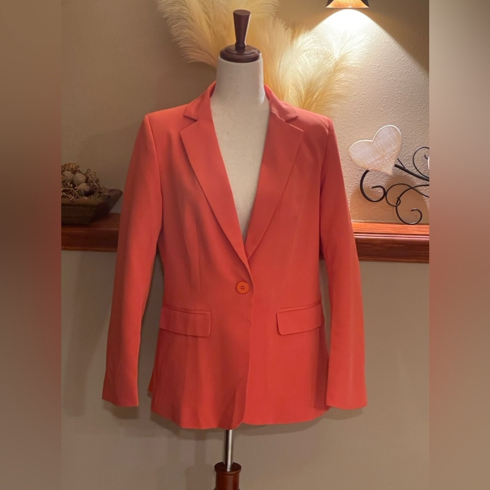 CdcyBell One Button Notched Blazer